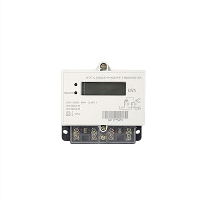 Еднофазен KWh измервател